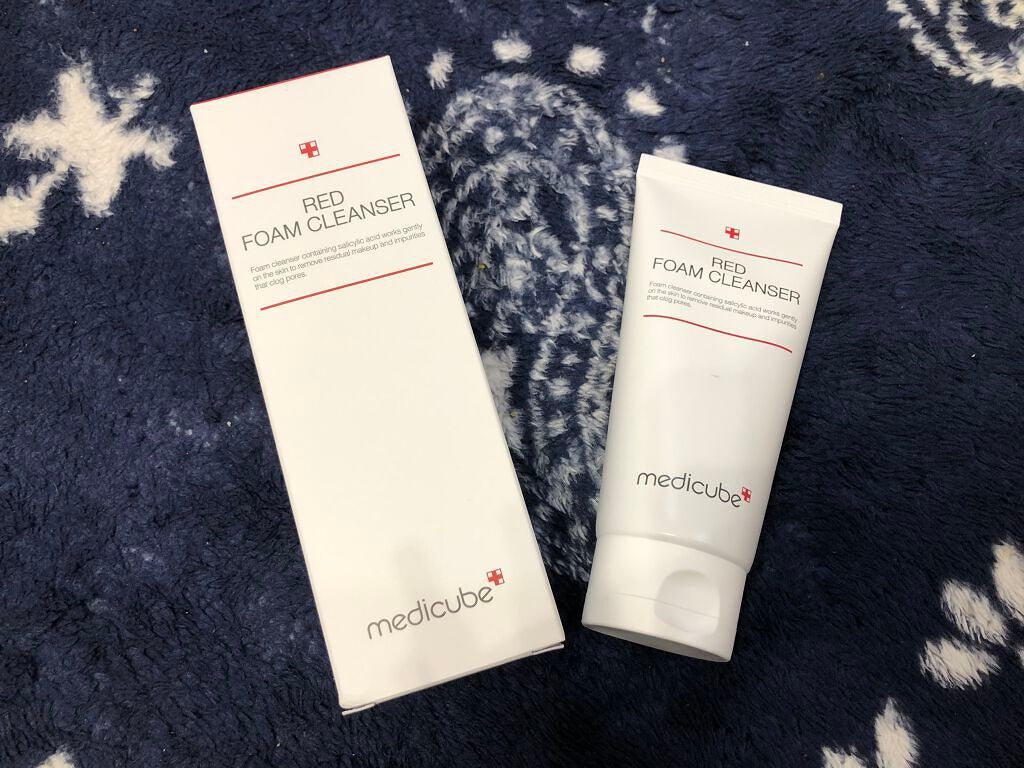 レッドクレンジングフォーム/MEDICUBE/洗顔フォームを使ったクチコミ(1枚目)