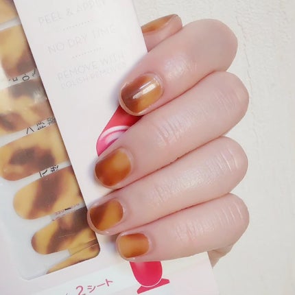 INCOCO インココ マニキュアシート/インココ/ネイルシールを使ったクチコミ(2枚目)