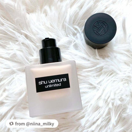 (旧)アンリミテッド ラスティング フルイド/shu uemura/リキッドファンデーションを使ったクチコミ(5枚目)