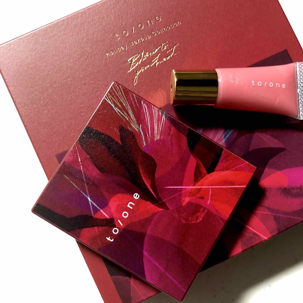 トーン ペタル エッセンス グロス/to/one/リップグロスを使ったクチコミ(4枚目)