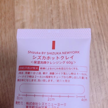 シズカホットクレイクレンジング/Shizuka BY SHIZUKA NEWYORK/クレンジングクリームを使ったクチコミ（4枚目）