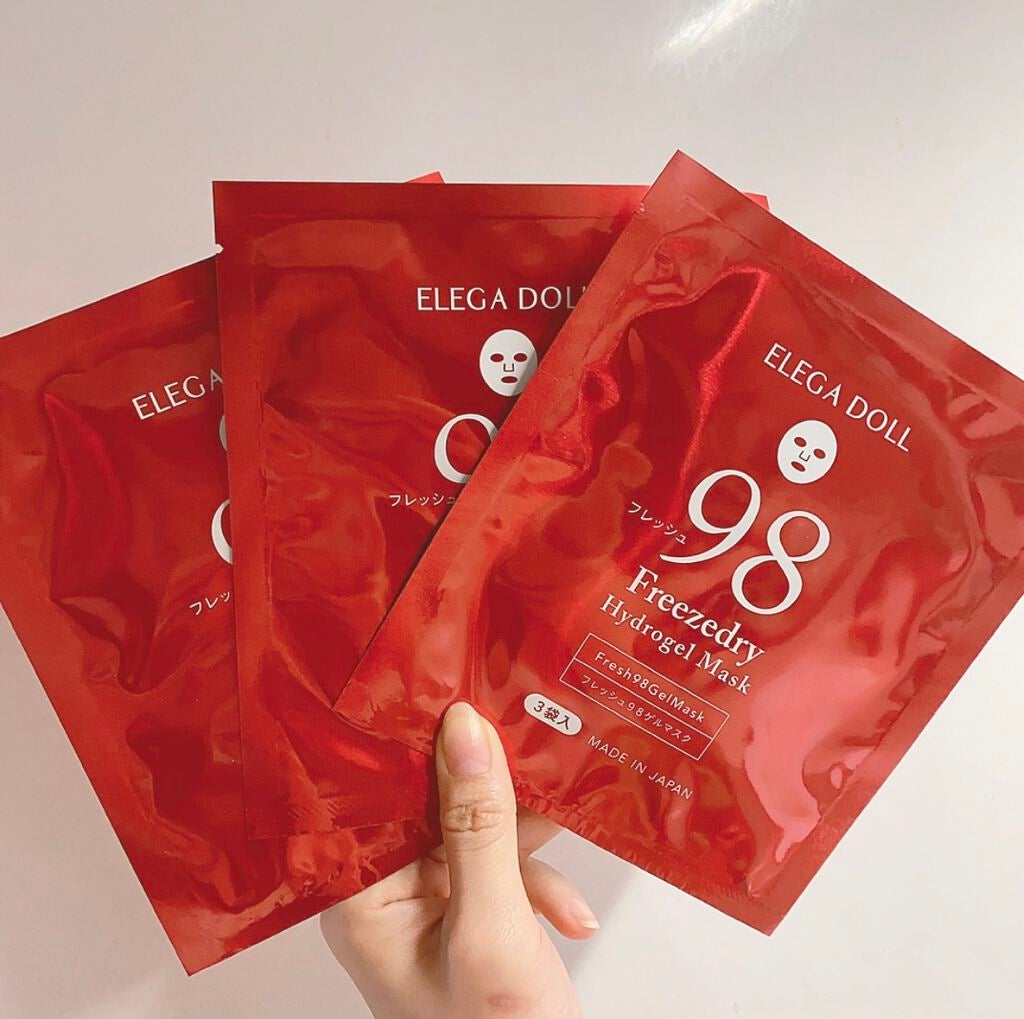 フレッシュ98ゲルマスク/ELEGADOLL/シートマスク・パックを使ったクチコミ(1枚目)