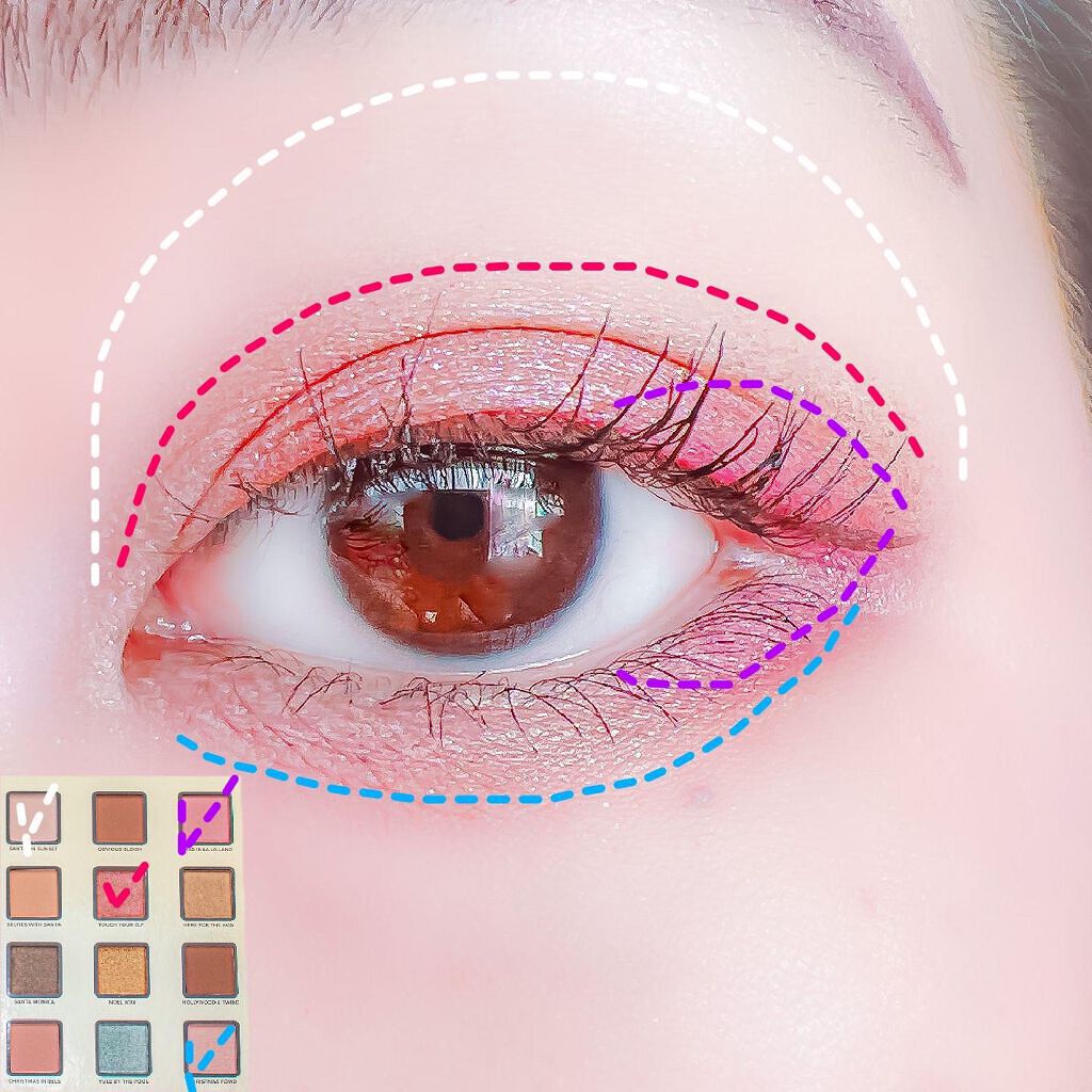 クリスマス イン ザ シティ メイクアップコレクション/Too Faced/メイクアップキットを使ったクチコミ（2枚目）