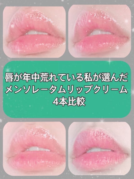 ウォーターリップ ミントメントール/メンソレータム/リップクリームを使ったクチコミ(1枚目)