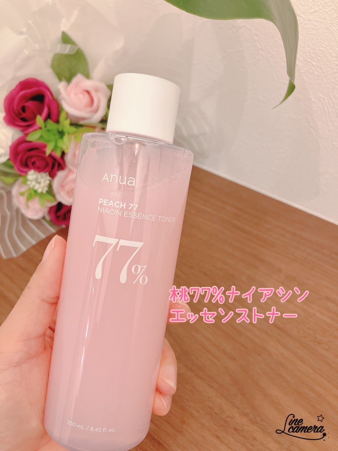 桃77%ナイアシンエッセンストナー 250ml/Anua/化粧水を使ったクチコミ(1枚目)