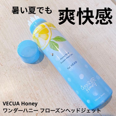 VECUA Honey ワンダーハニー フローズンヘッドジェットのクチコミ「VECUA Honey
ワンダーハニー フローズンヘッドジェット

ヘッド用のローションで剣山.....」（1枚目）