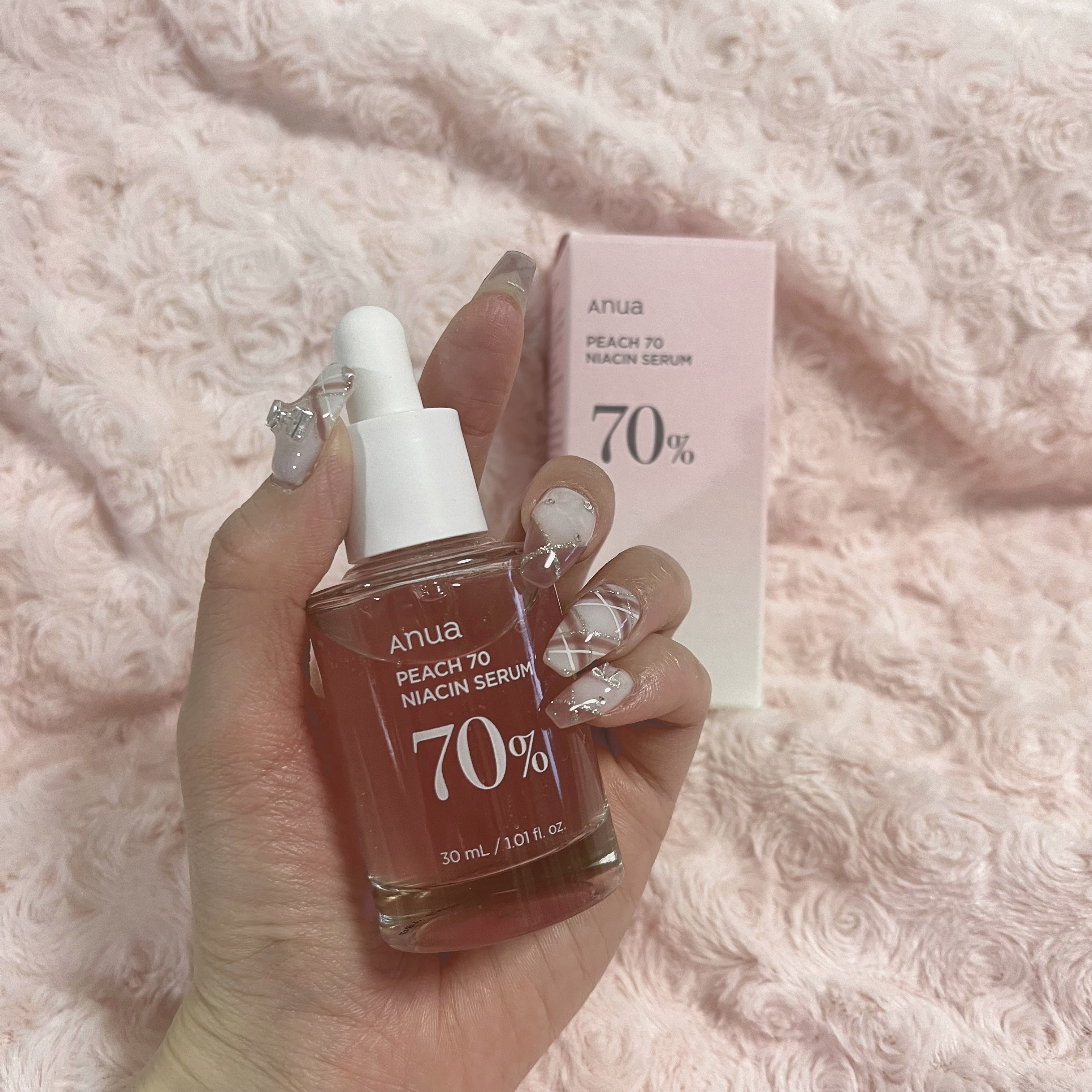 桃70%ナイアシンセラム/Anua/美容液を使ったクチコミ（1枚目）