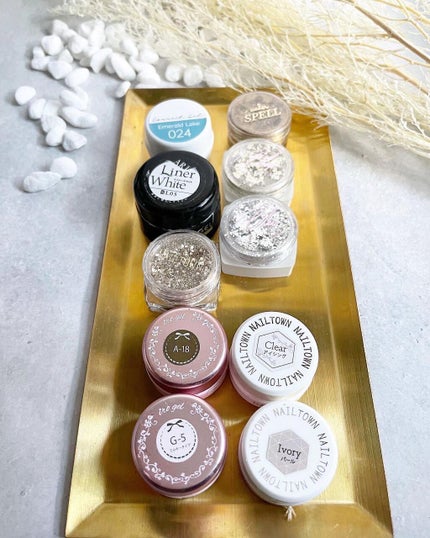 ミルキーカラー カラージェル/irogel(イロジェル)/ジェルネイルを使ったクチコミ(2枚目)