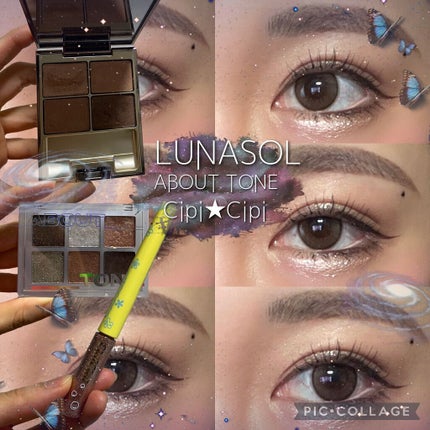 スキンモデリングアイズ/LUNASOL/アイシャドウパレットを使ったクチコミ(1枚目)