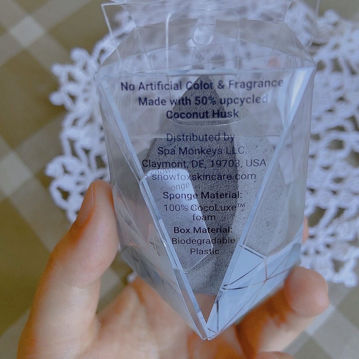 ココナッツ ビューティー スポンジ/SNOW FOX SKINCARE/パフ・スポンジを使ったクチコミ(2枚目)