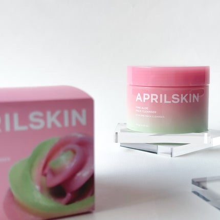 ピンクアロエメレンゲクレンザー/APRILSKIN/その他洗顔料を使ったクチコミ(1枚目)