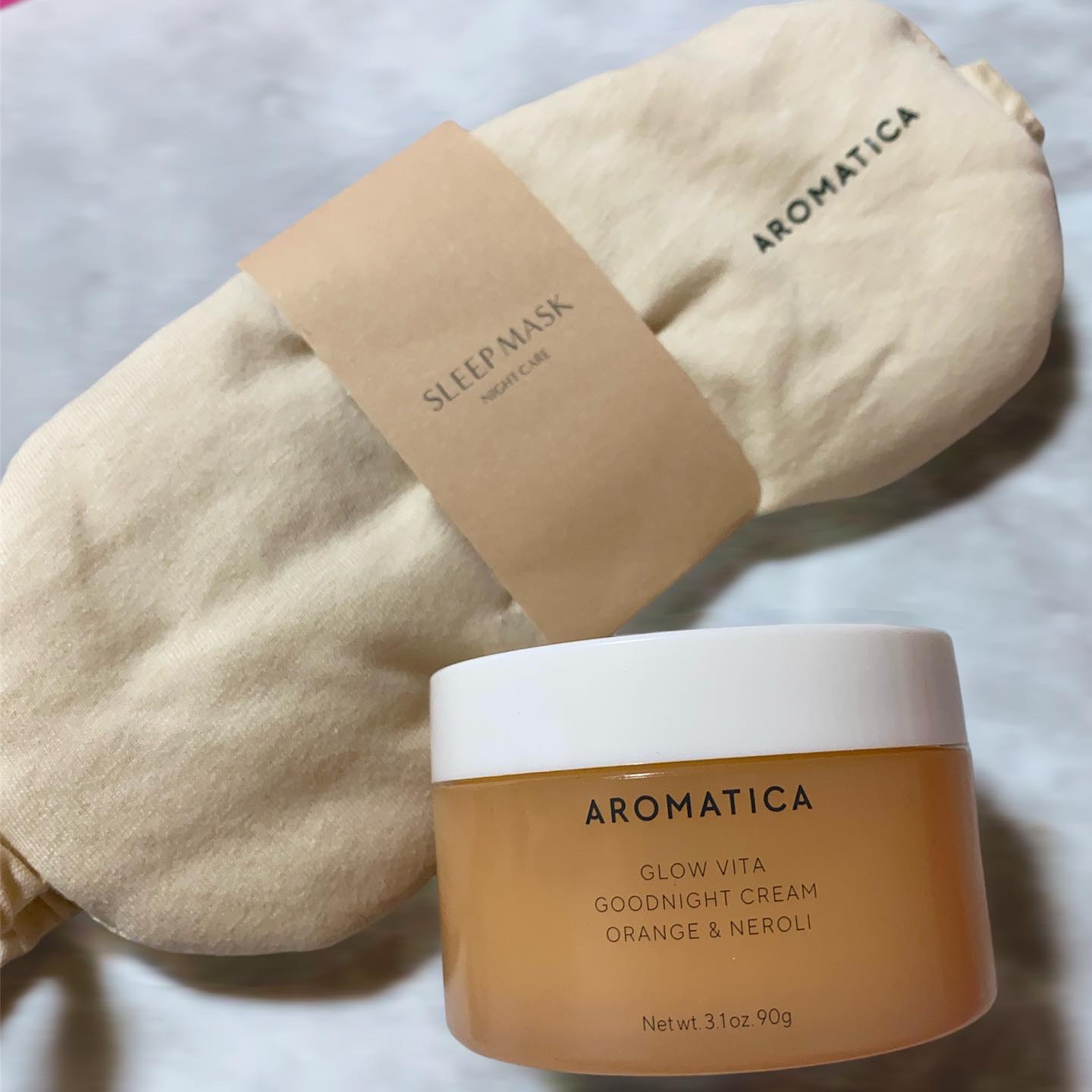 グロービタグットナイトクリーム/AROMATICA/フェイスクリームを使ったクチコミ（2枚目）