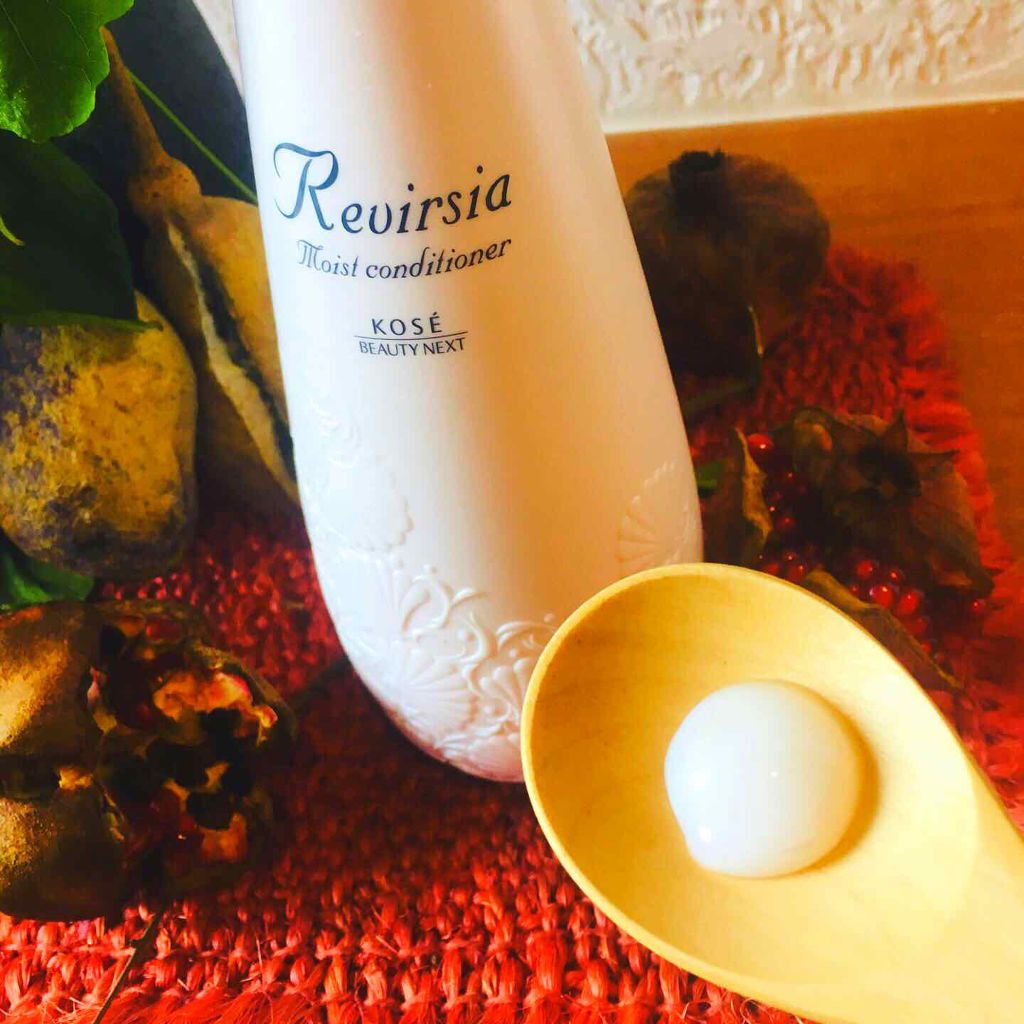 リヴァーシア モイストコンディショナーＮのクチコミ「＼ケラチンケアで指通りなめらか！／﻿
コーセー﻿
リヴァーシア モイストトリートメントシャンプ.....」（2枚目）