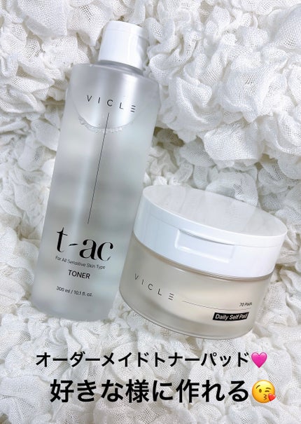 t-ac トナー/VICLE/化粧水を使ったクチコミ(1枚目)