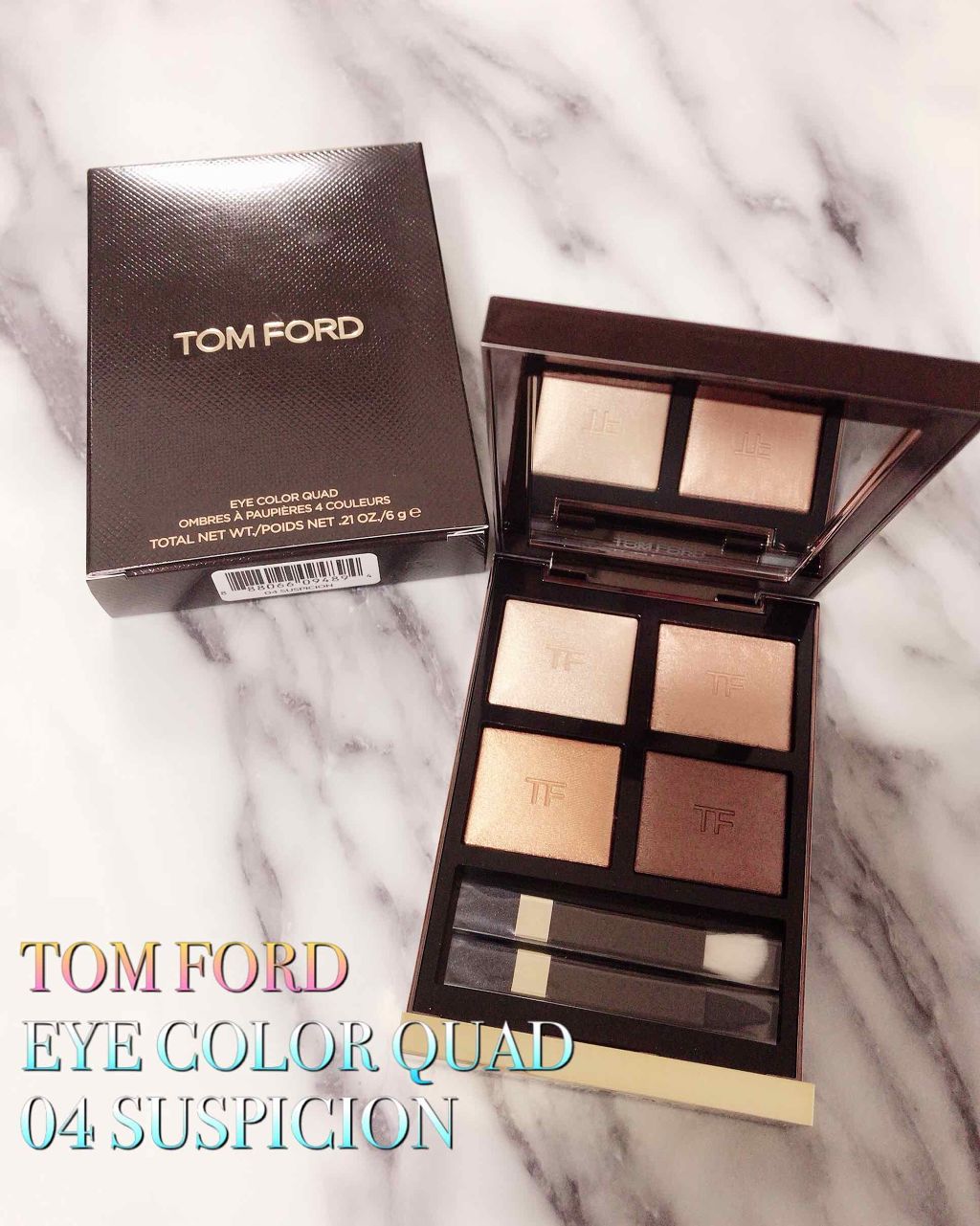 アイ カラー クォード/TOM FORD BEAUTY/アイシャドウパレットを使ったクチコミ(1枚目)