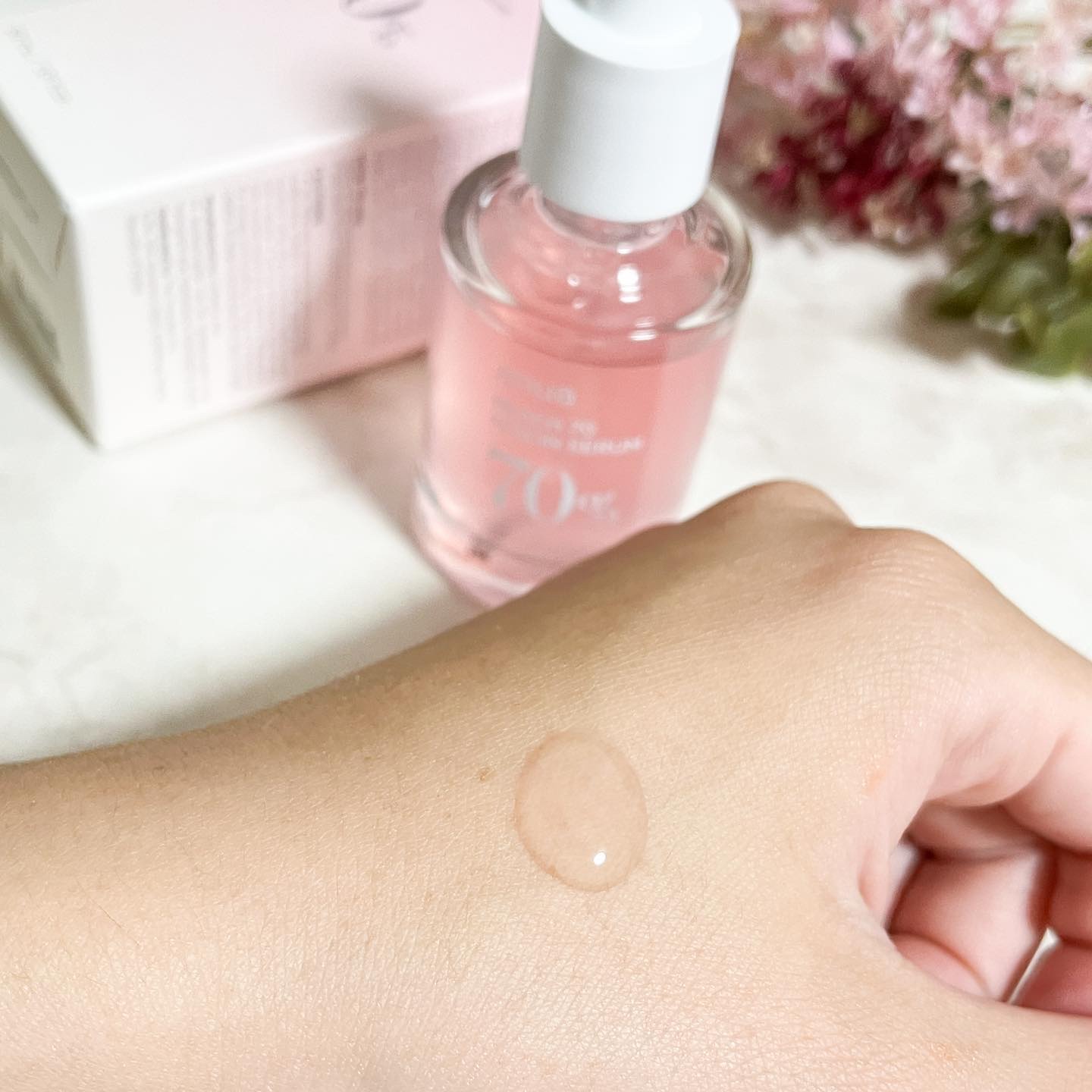 桃70%ナイアシンセラム/Anua/美容液を使ったクチコミ（3枚目）