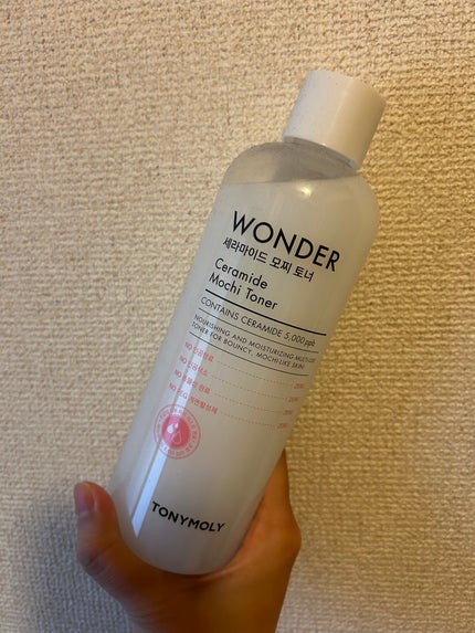 Wonder Ceramide Mochi Toner(トニーモリーワンダーCモチトナー)/TONYMOLY/化粧水を使ったクチコミ(1枚目)