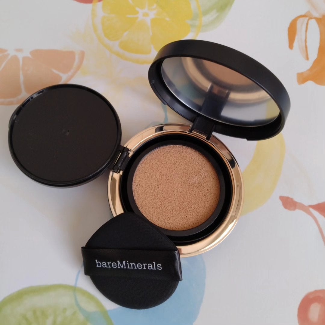 オリジナル ピュア セラム カバーアップ クッション/bareMinerals/クッションファンデーションを使ったクチコミ(3枚目)