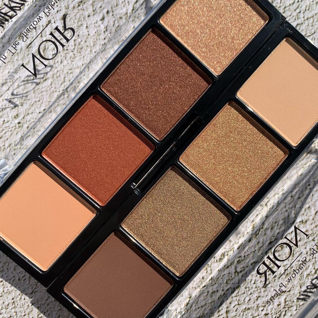 ノワール イン ザ シャドウパレット/MERZY/アイシャドウパレットを使ったクチコミ(3枚目)