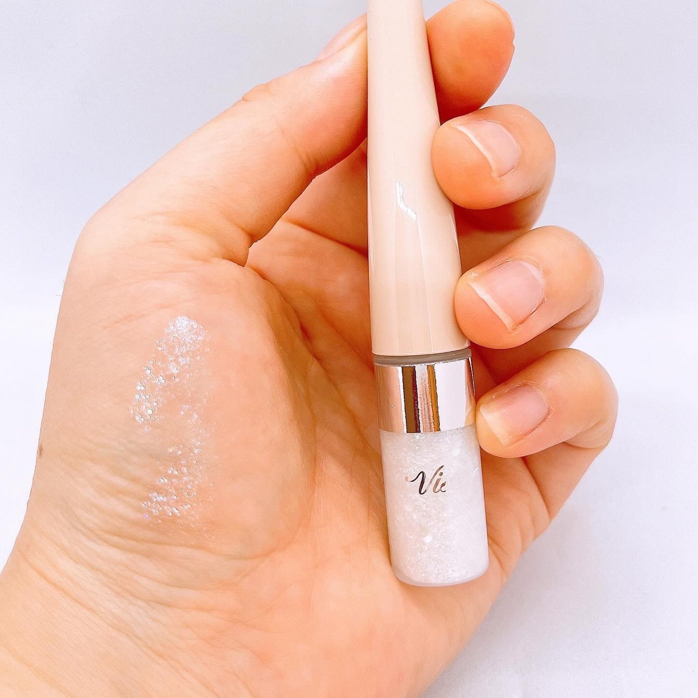 3D グリッター アイリキッド /Visée/グリッターを使ったクチコミ(5枚目)