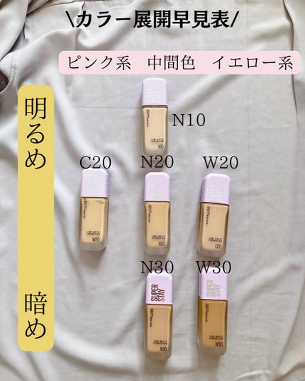 SPステイ ルミマット リキッド ファンデーション/MAYBELLINE NEW YORK/リキッドファンデーションを使ったクチコミ(6枚目)