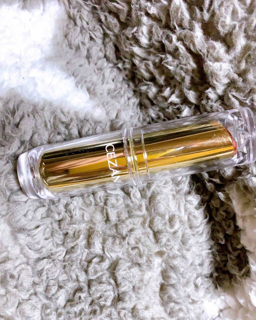 ラスティンググロスリップ/CEZANNE/口紅を使ったクチコミ(1枚目)