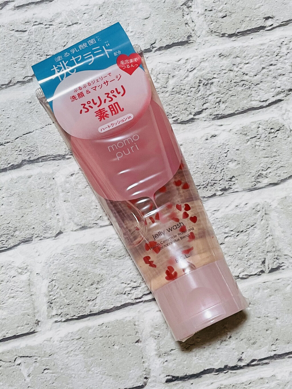 潤いジェリー洗顔/ももぷり/洗顔フォームを使ったクチコミ（1枚目）