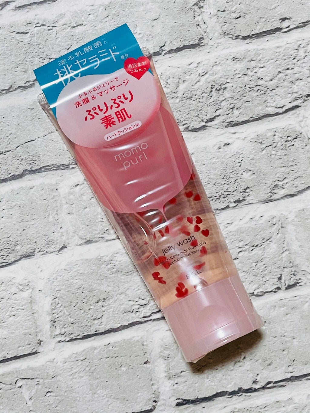 潤いジェリー洗顔/ももぷり/洗顔フォームを使ったクチコミ(1枚目)