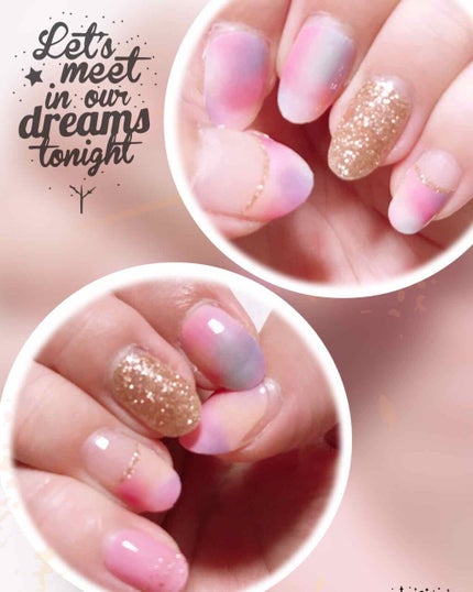 ネイルシール/キャンドゥ/ネイルシールを使ったクチコミ(2枚目)