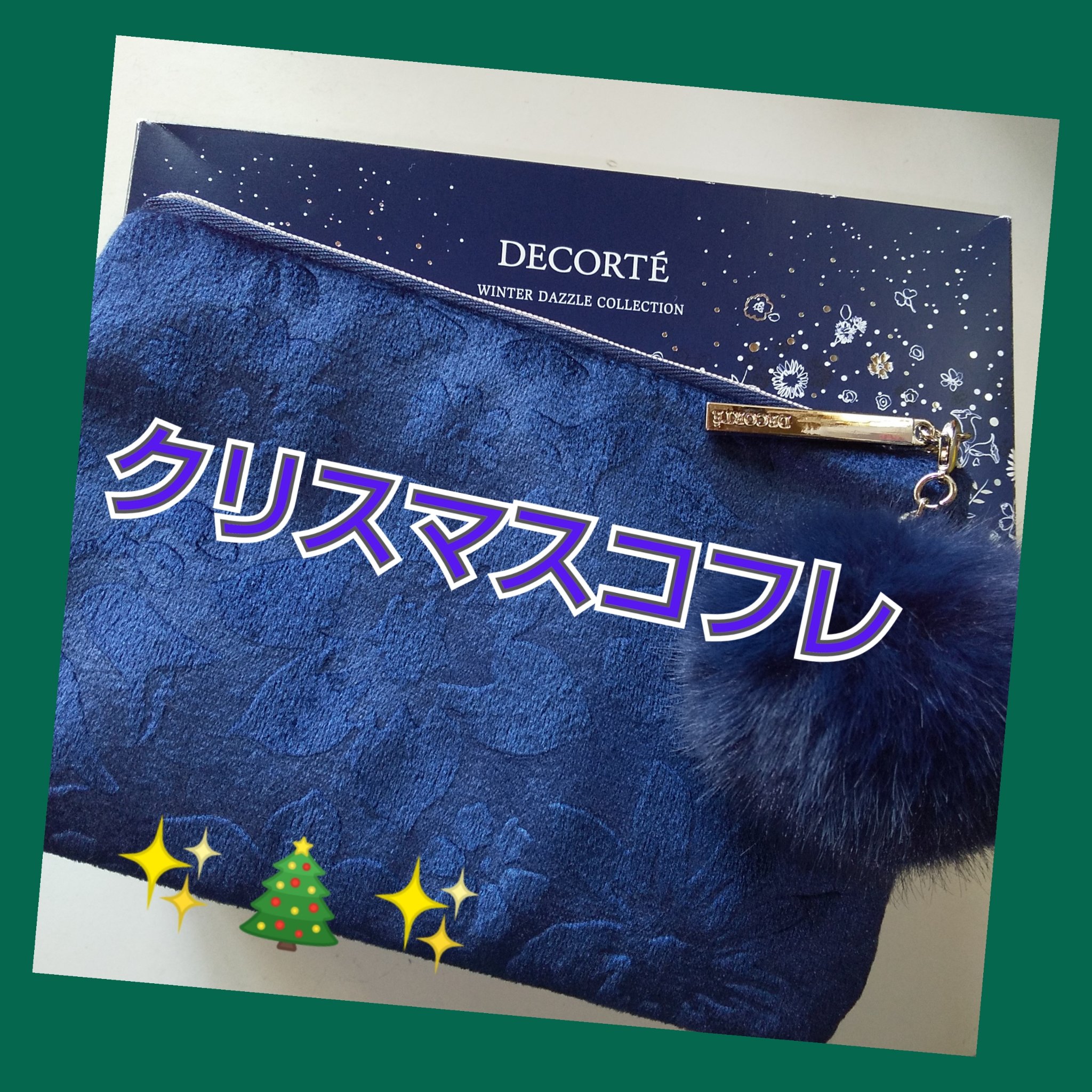 ウィンターダズル コレクション/DECORTÉ/メイクアップキットを使ったクチコミ（1枚目）