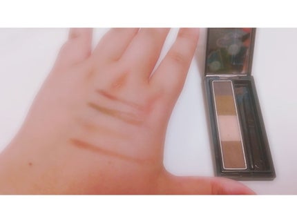 リシェ カラーリング アイブロウパウダー BR-3 オリーブブラウン/Visée/パウダーアイブロウを使ったクチコミ(2枚目)