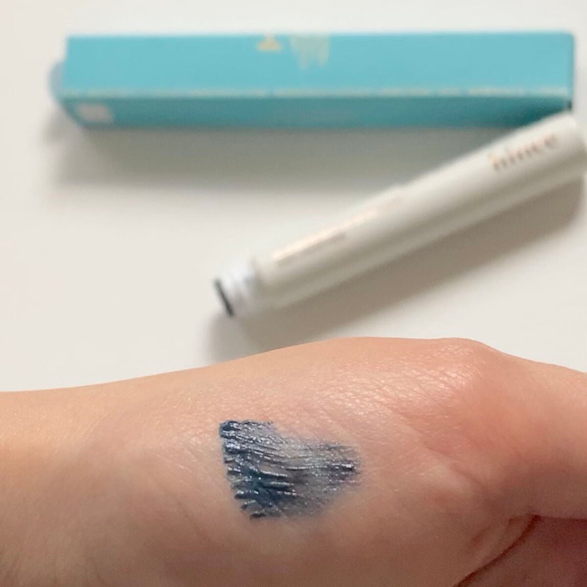 ニューアンビエンスカラーマスカラ/hince/マスカラを使ったクチコミ(2枚目)