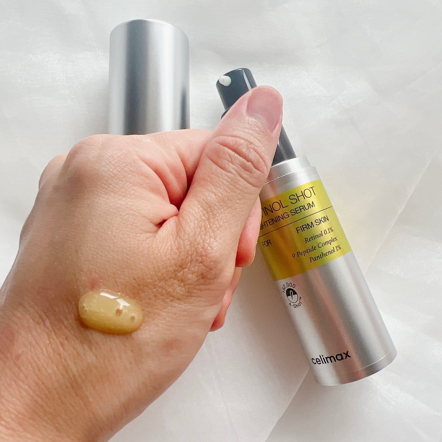 THE ビタA レチノールショット タイトニングセラム /celimax/美容液を使ったクチコミ(3枚目)