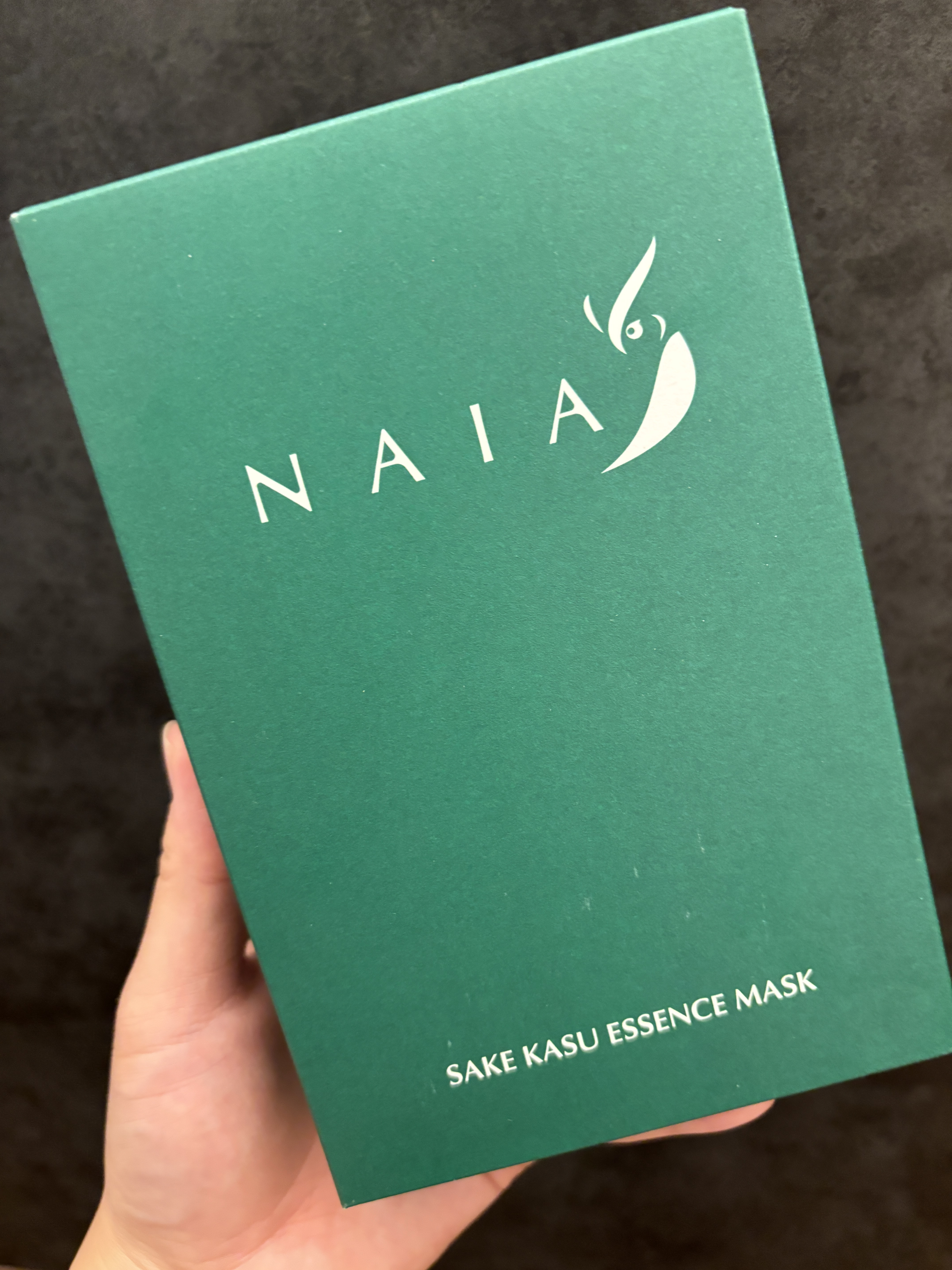 酒粕フェイスマスク 7枚入り（個包装）/NAIA/シートマスク・パックを使ったクチコミ（1枚目）