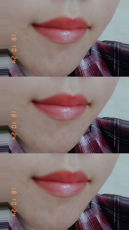 ラスティンググロスリップ/CEZANNE/口紅を使ったクチコミ(1枚目)