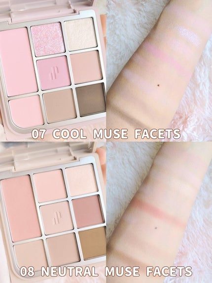 ドットオンムードアイパレット/Heart Percent/アイシャドウパレットを使ったクチコミ(3枚目)