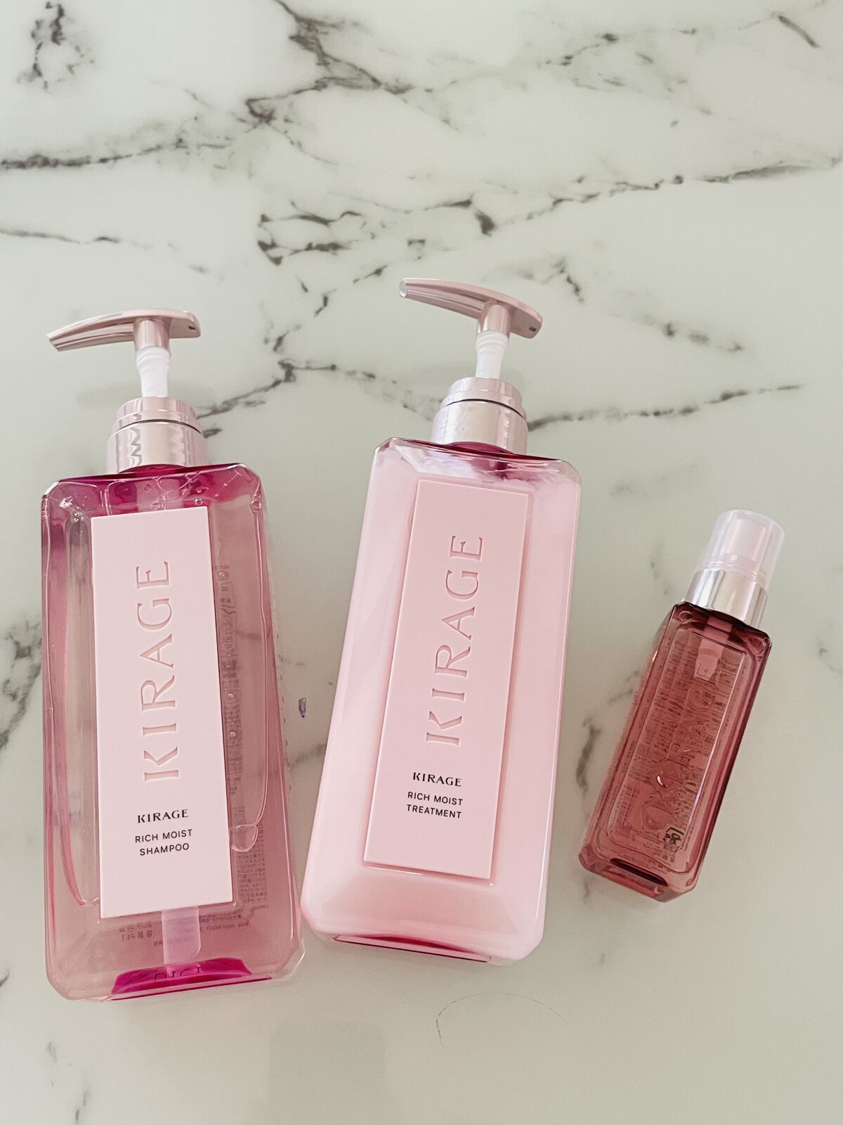 リッチモイスト ヘアオイル/キラージュ/ヘアオイルを使ったクチコミ（1枚目）