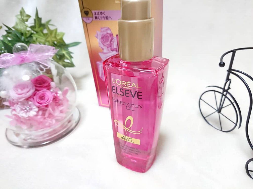 エクストラオーディナリー オイル エクラアンペリアル 艶髪オイル/ロレアル パリ/ヘアオイルを使ったクチコミ(3枚目)