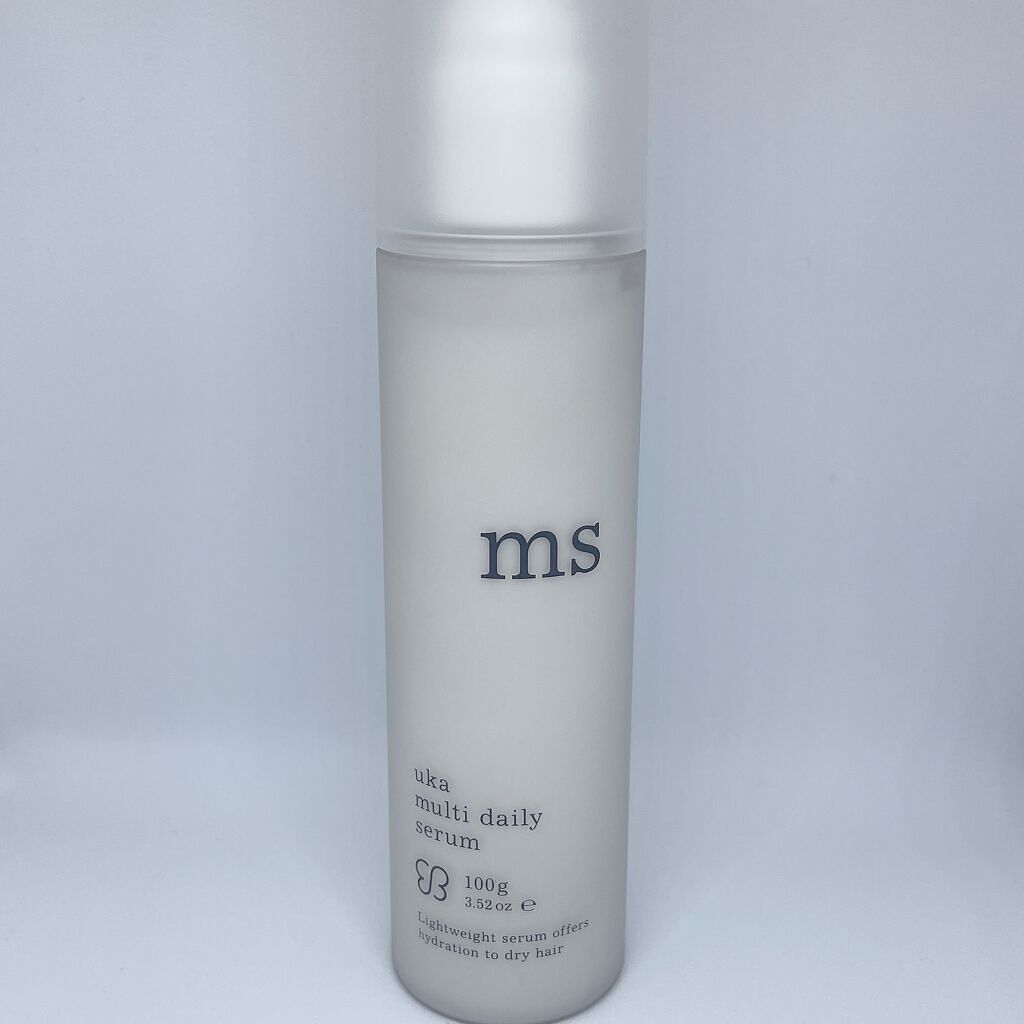 uka マルチデイリーセラム/uka/ヘアミルクを使ったクチコミ（2枚目）