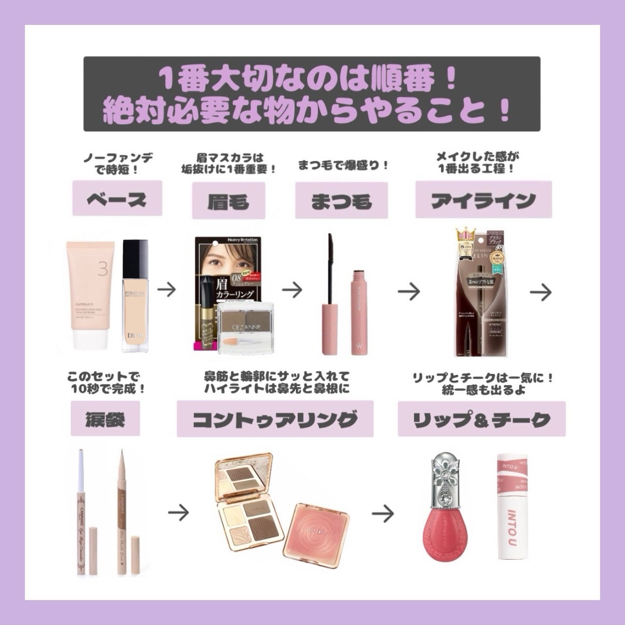 カラーリングアイブロウ/ヘビーローテーション/眉マスカラを使ったクチコミ(2枚目)