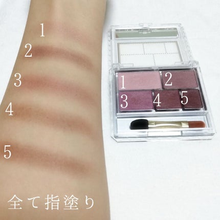 パーフェクトマルチアイズ/キャンメイク/アイシャドウパレットを使ったクチコミ(3枚目)