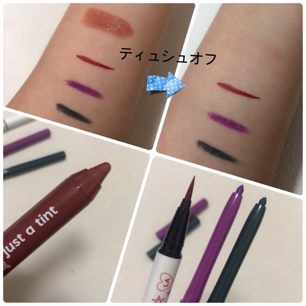 Creme Gel Liner/ColourPop/ペンシルアイライナーを使ったクチコミ（2枚目）