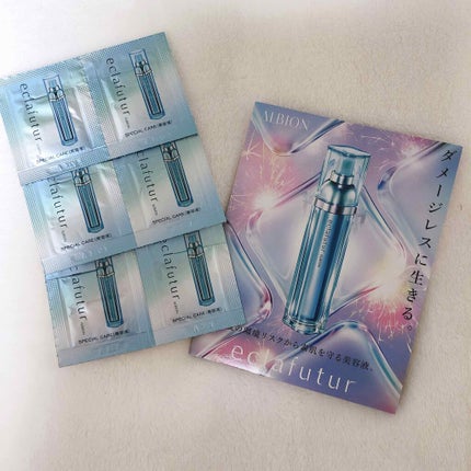 ALBION エクラフチュール dのクチコミ「💖ALBION エクラフチュール
洗顔した後、すぐにこの美容液をつけます。その後化粧水など、.....」(1枚目)