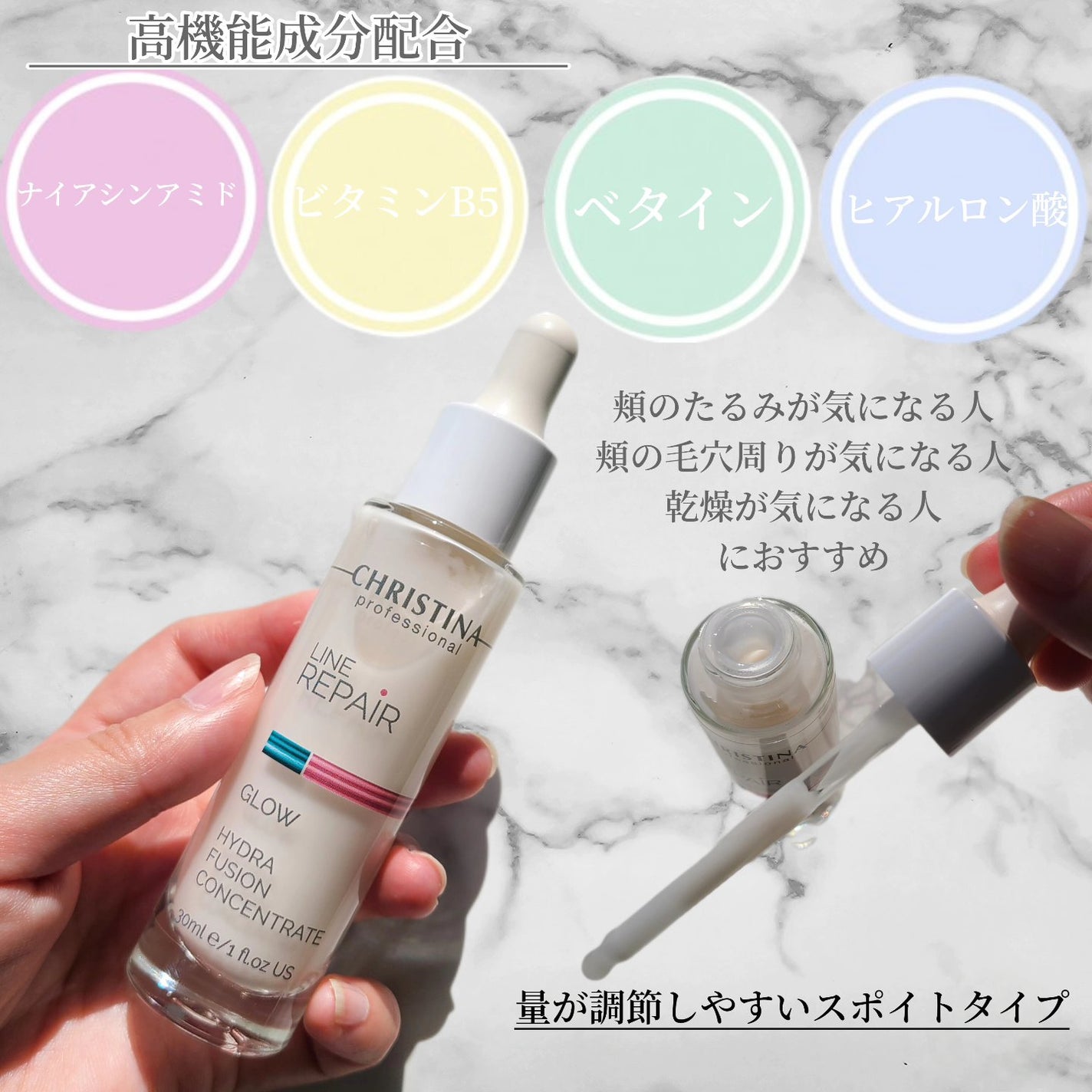 テラスキン/LINE REPAIR/美容液を使ったクチコミ(2枚目)