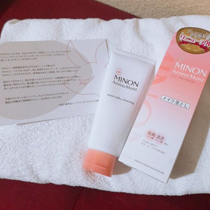 ミノン アミノモイスト モイストミルキィ クレンジング/ミノン/ミルククレンジングを使ったクチコミ(1枚目)