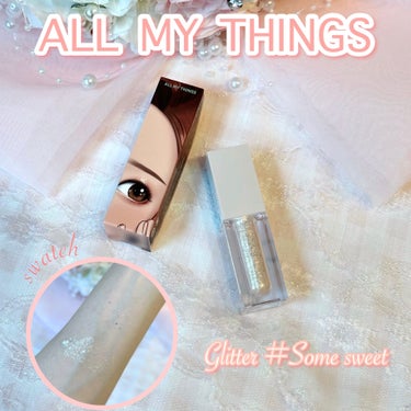 トゥルービューティ グリッター/all my things/リキッドアイシャドウを使ったクチコミ（1枚目）