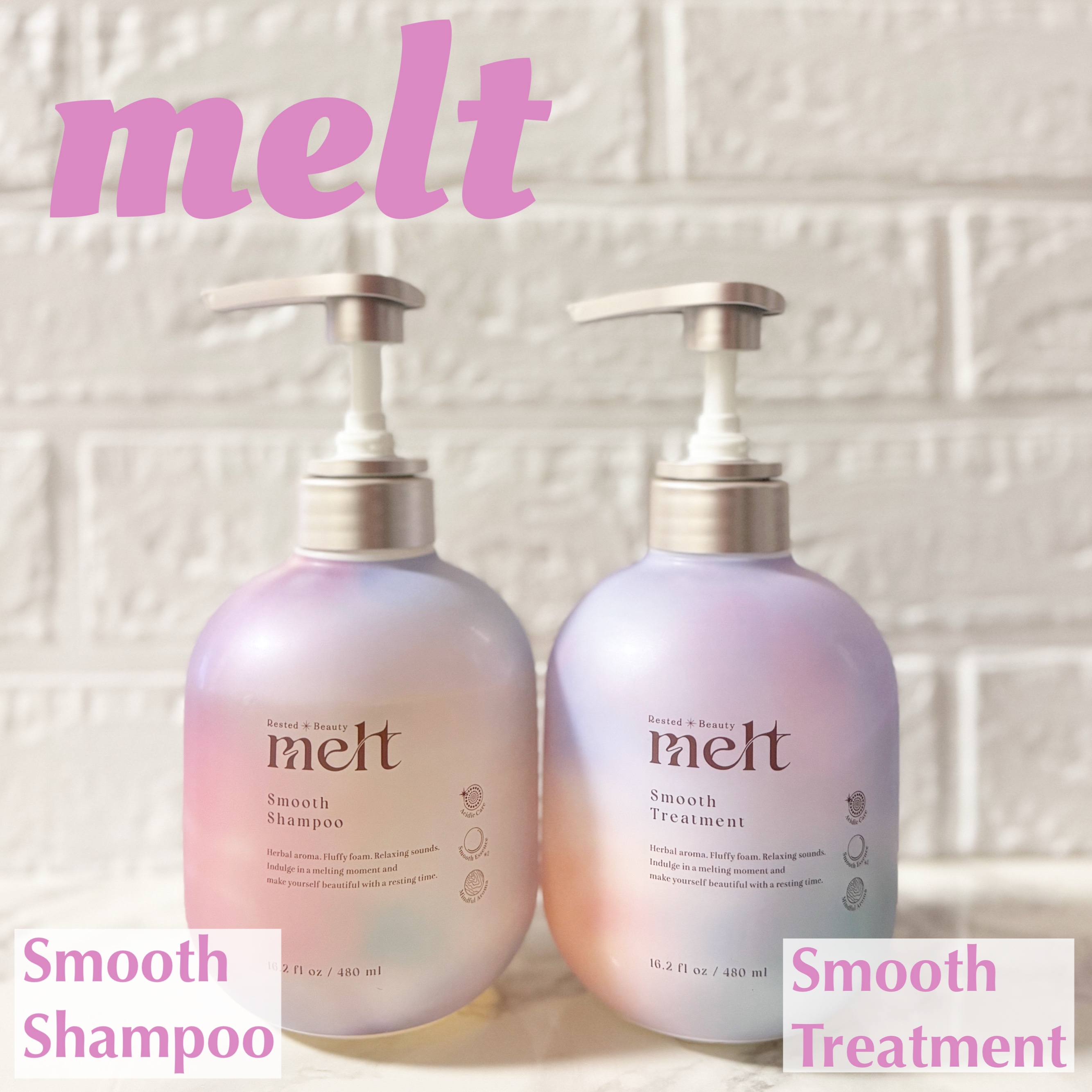 メルト スムースシャンプー/トリートメント/melt/市販シャンプーを使ったクチコミ（1枚目）