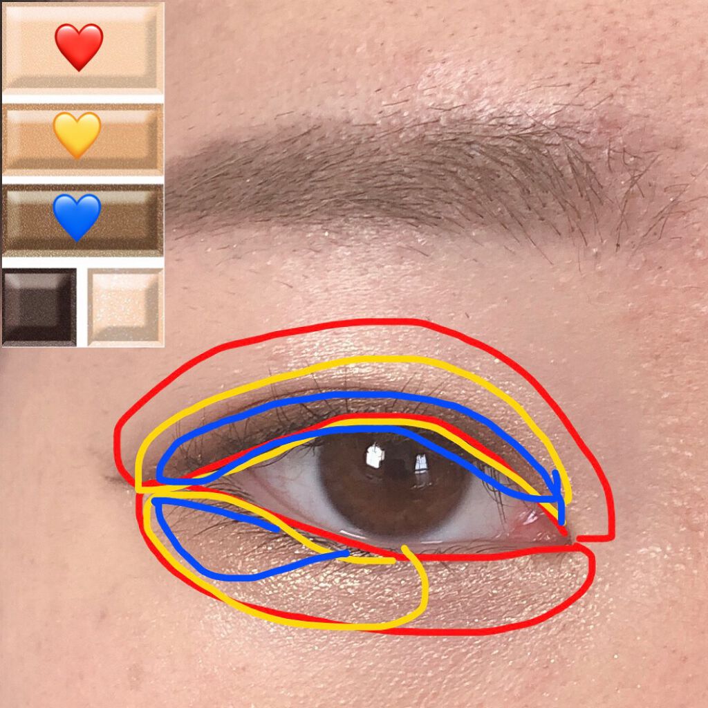 ショコラスウィート アイズ/リンメル ロンドン/アイシャドウパレットを使ったクチコミ(2枚目)