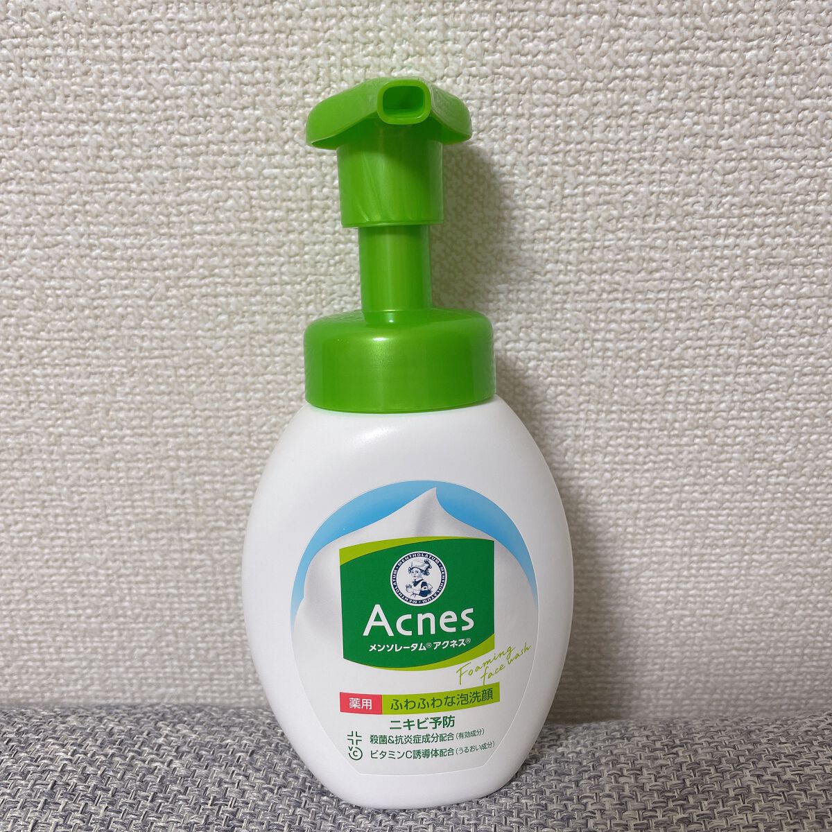 薬用ふわふわな泡洗顔/メンソレータム アクネス/泡洗顔を使ったクチコミ(1枚目)