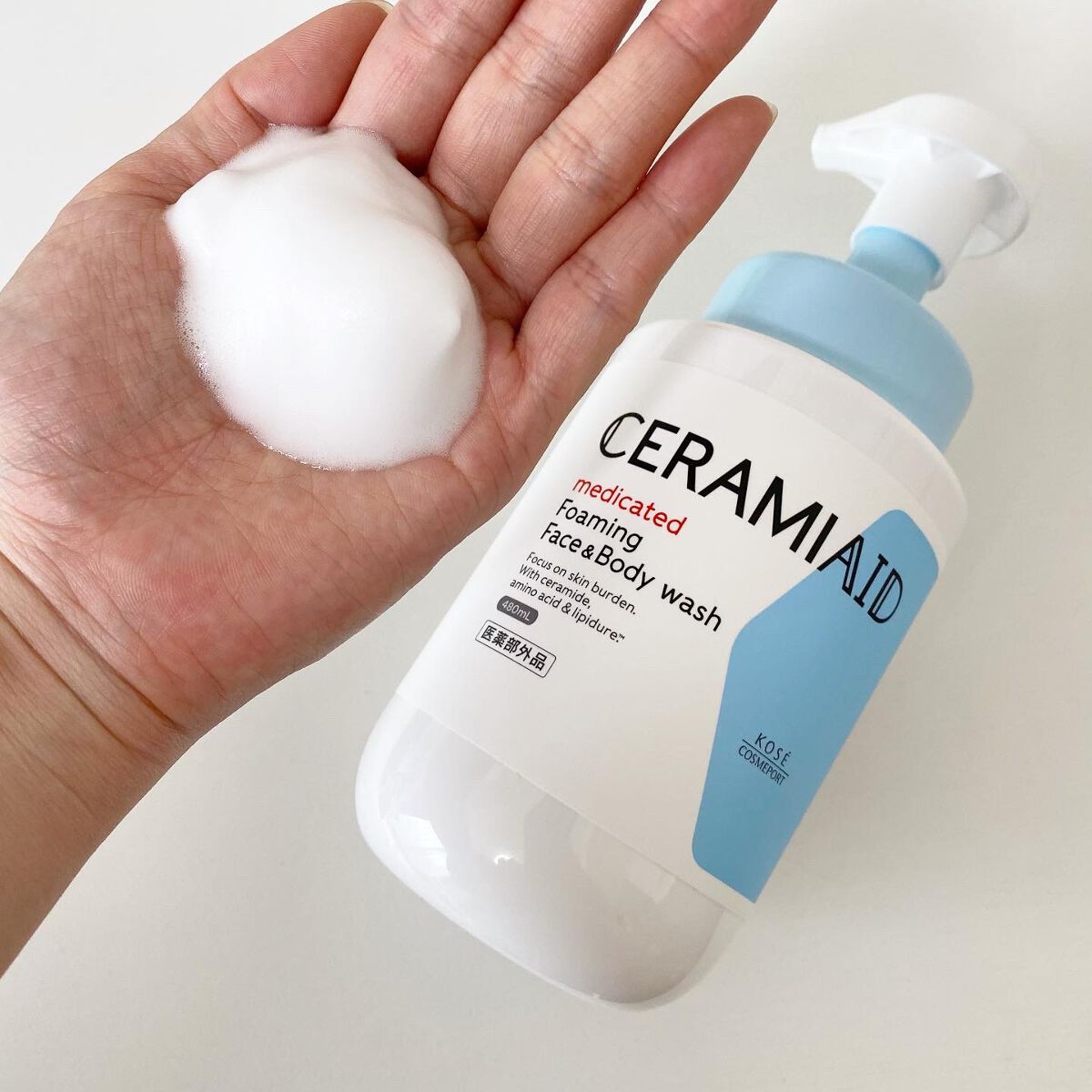 薬用 フェイス＆ボディウォッシュ/セラミエイド/ボディソープを使ったクチコミ（3枚目）